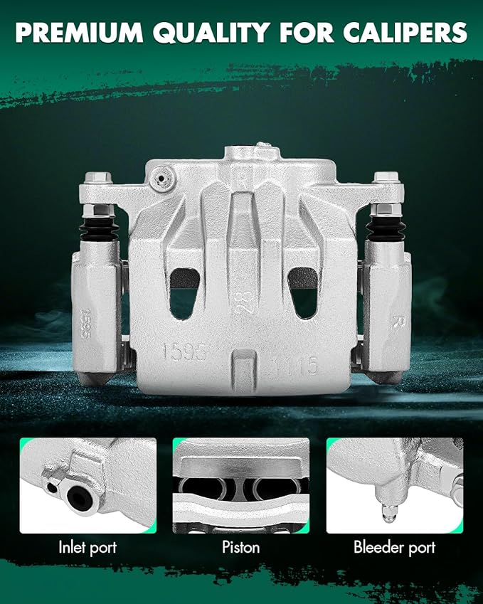 SCITOO 19B6274 19B6275 Front Left & Right Disc Brake Calipers Assembly w/Bracket For Lexus For RX350 2010-2015,For Toyota For Highlander 2010-2018,For Toyota For Sienna 2011-2018