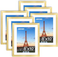 FIXSMITH 8x10 Picture Frame Bulk-6 Pack, Wall & Tabletop Picture Frames by FIXSMITH