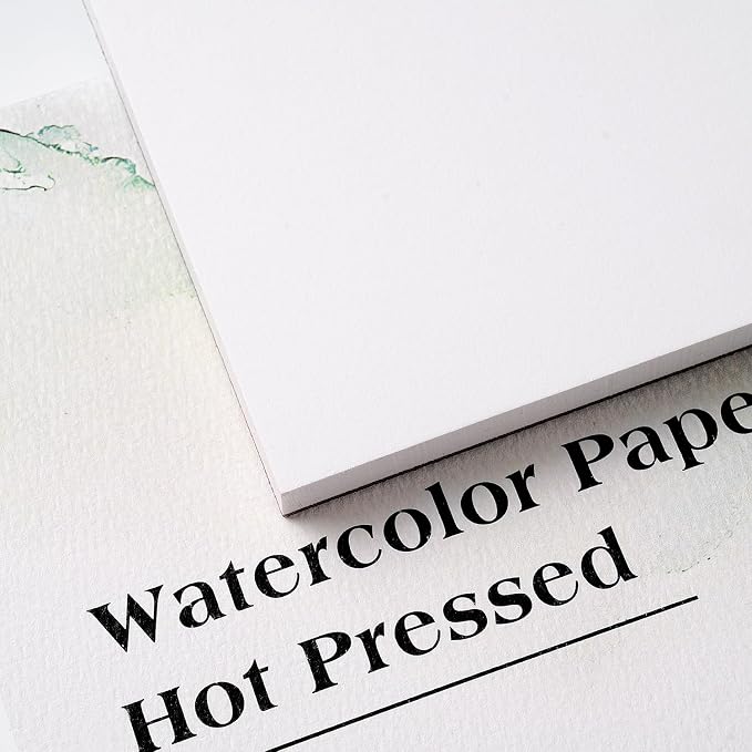 Fuumuui Watercolor Paper Block 5x7 Inch, Smooth Surface 100% Cotton Watercolor - Image 9