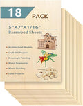 18 Pack Selected Basswood Sheets by twinsfox