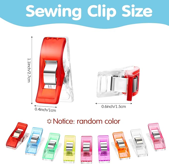 Beeveer 800 Sewing Clips for Fabric and Quilting - Image 2