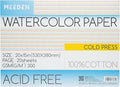 MEEDEN Watercolor Paper Block by MEEDEN