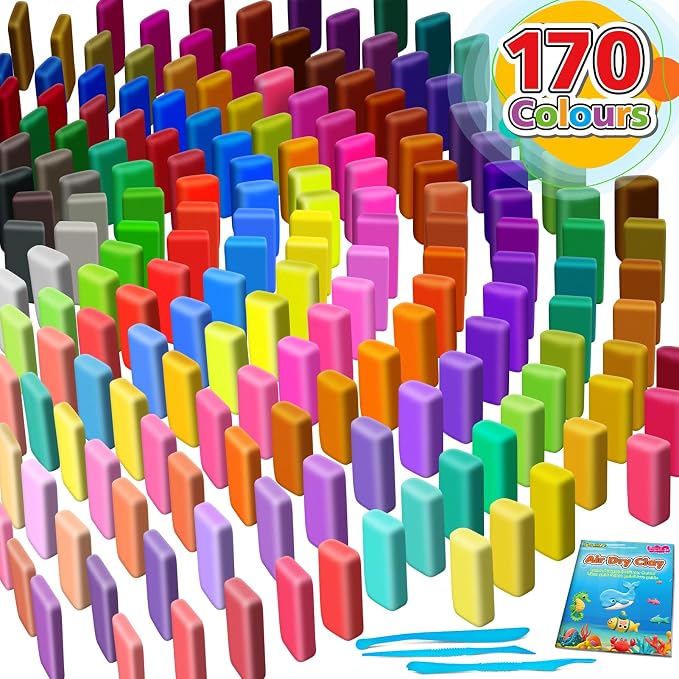 Air Dry Clay 170 Colors, Modeling Clay - Image 2