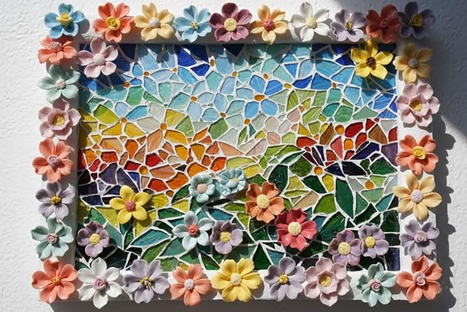 Lanyani 20 Glazed Ceramic Flower - Image 8