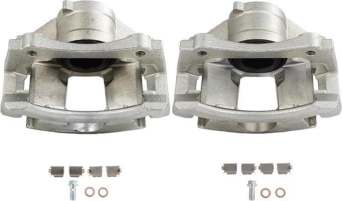 SCITOO Front Brake Calipers With Bracket 18B4772 18B4773 Compatible For Buick For Rendezvous 2002-2007,For Pontiac For Aztek 2001-2005