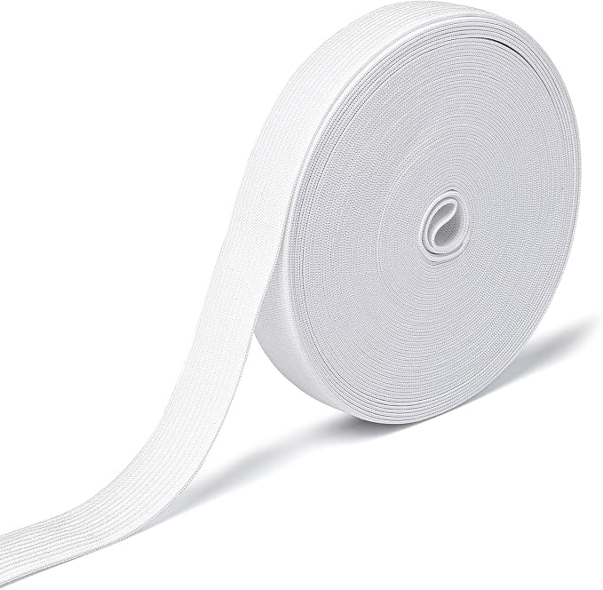 Elastic Band for Sewing, 3/4 Inch x 12 Yard High Elasticity Sewing Elastic by Airisoer