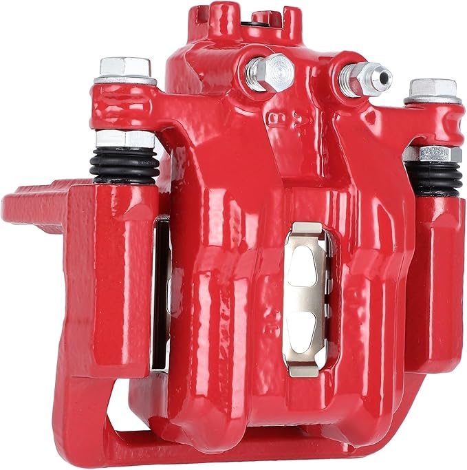SCITOO Rear Right Brake Caliper With Bracket 19B6887 Red Compatible For Acura RDX 2013-2018 For Honda Crosstour 2012-2015 For Honda CR-V 2007-2016