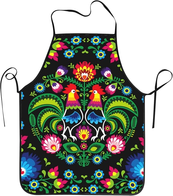 Apron Cooking Chef Work Shop Women Men Baking Decorations Painting Bbq Grilling by Unknown