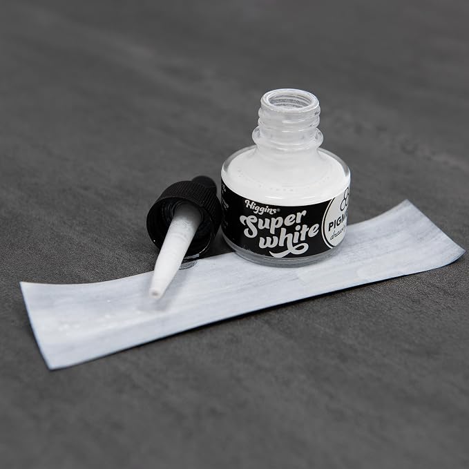 Higgins Super White Pigmented Drawing Ink - Image 2