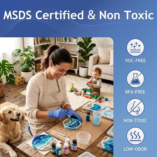 FDA Compliant Food Safe Epoxy Resin 1 Gallon Kit - Image 5