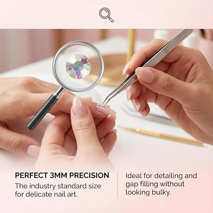 33000Pcs Rhinestones for Bedazzling, 3mm Bedazzler Kit - Image 4