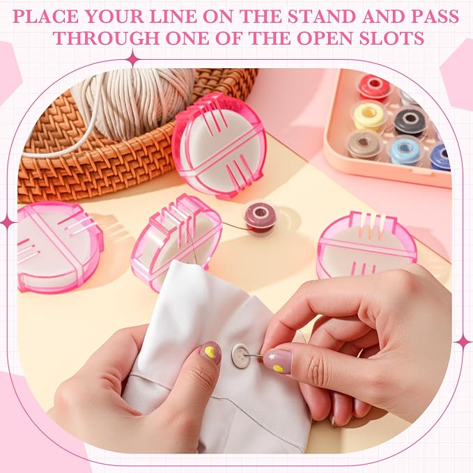 Maitys 4 Pcs Thread Wax Thread Conditioner Beeswax - Image 4