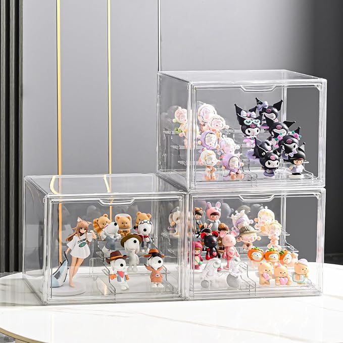 4Tier Display Case for Collectibles, Storage Container - Image 6