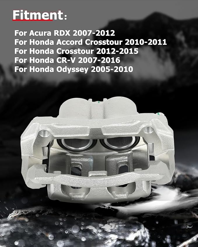 cciyu Front Left & Right Brake Calipers Assembly w/Bracket 19B2958 19B2959 For Acura For RDX,For Honda For Accord Crosstour/For Crosstour/For CR-V/For Odyssey