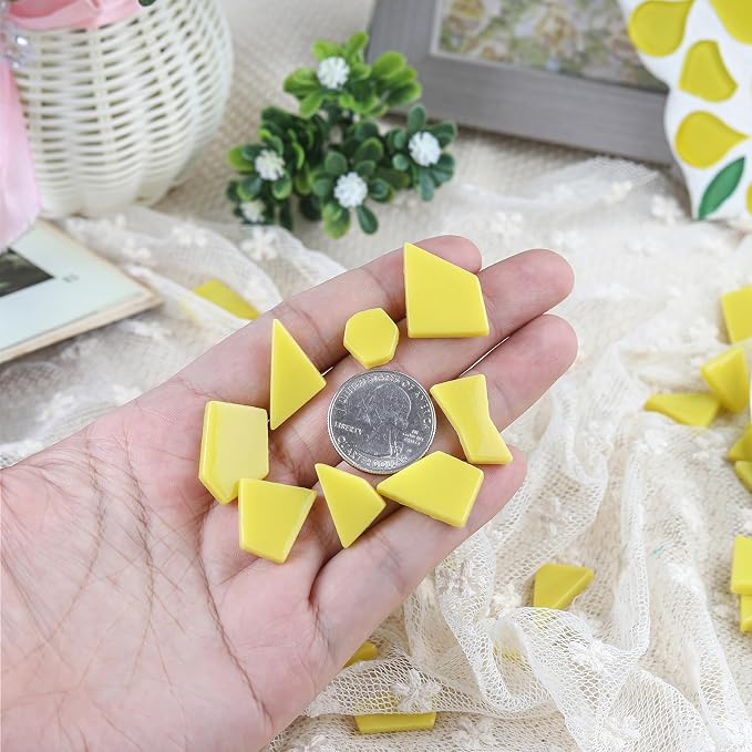 Youway Style Yellow Glass Mosaic Tiles - Image 6