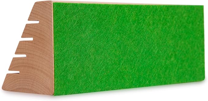 Black long Di fang Standard Size Solid Beech Playing Card Holder-2 Piece - Image 4