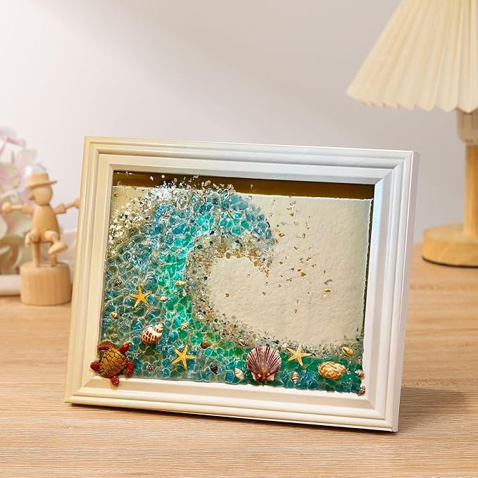 AGARES Sea Glass Art Kit, New Resin Art Kits - Image 4