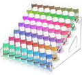 Vowcarol Clear Paint Organizer, Miniature Paint Holder 7 Layers Paint Storage by Vowcarol