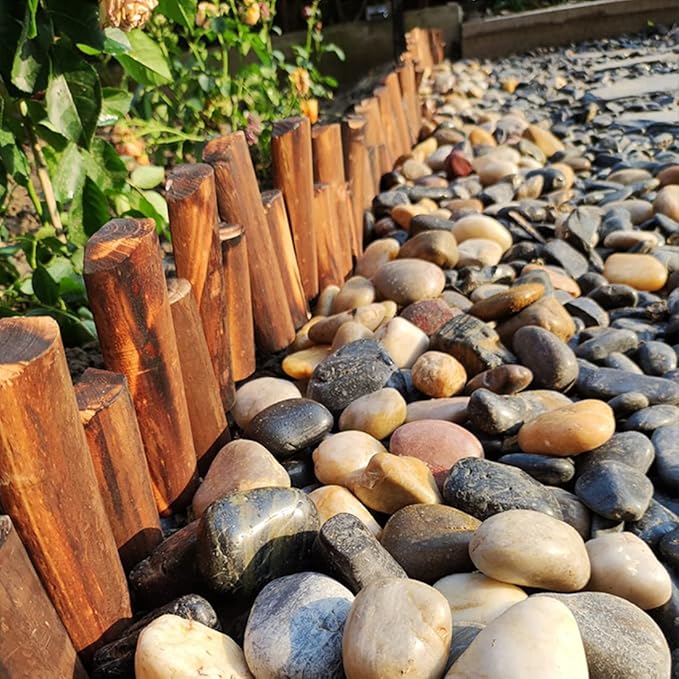 YISZM 2lbs White River Rocks, 1-2 Inch Natural Pebbles - Image 7