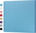 potricher 10 x 10 Inch DIY Scrapbook Album 40 Pages Hardcover Kraft Paper Scrap by potricher