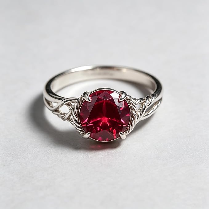 Ruby Red Cubic Zirconia Loose Beads Unset - Image 6