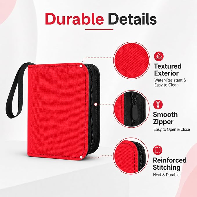 Mini Trading Card Binder Album, 1 Pocket Card Binder - Image 5