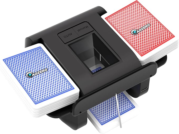 ADZERD Automatic Card Shuffler for 1-2 Decks by ADZERD