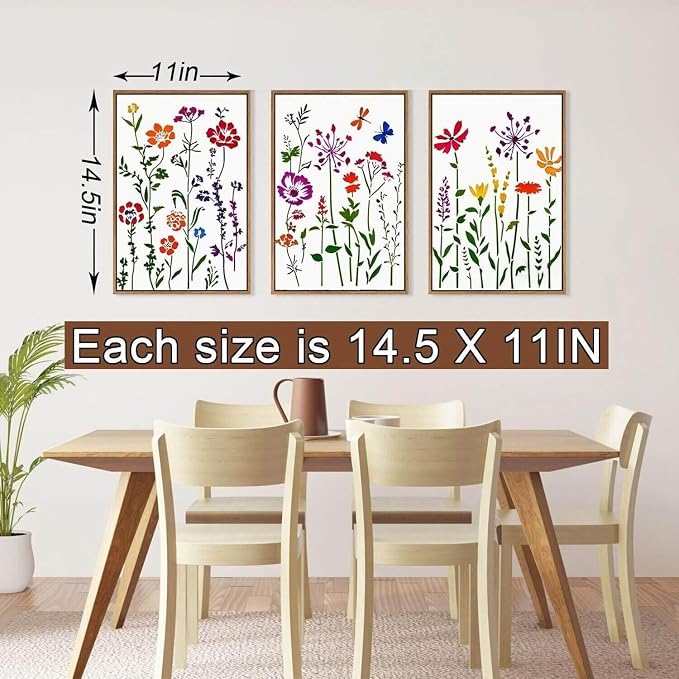 6-Piece Wildflower Stencil for Painting - Image 8