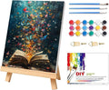 Butterflies Book Paint by Number Framed by PHANTASYART