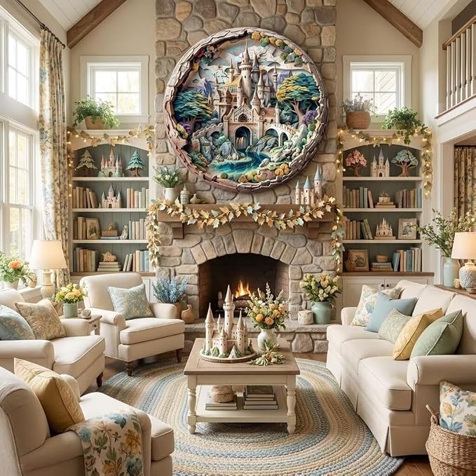 3D Castle Puzzles 200 Pieces Puzzles Gifts - Image 6