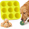 9-Cavity Silicone Freezer Dog Treat Mold by Lutatid