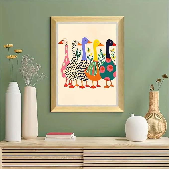 GEMOUJ Duck Paint by Numbers Kits - Image 2
