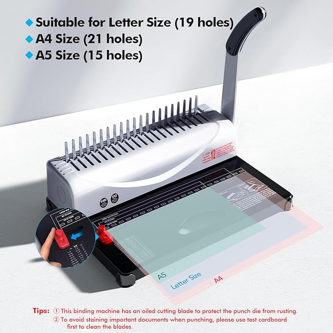 MAKEASY Comb Binding Machine - Image 2