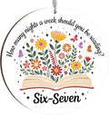 Sensemory Book Christmas Ornament 2025 Faux Stained Glass, Tree Decor Ornaments by Sensemory