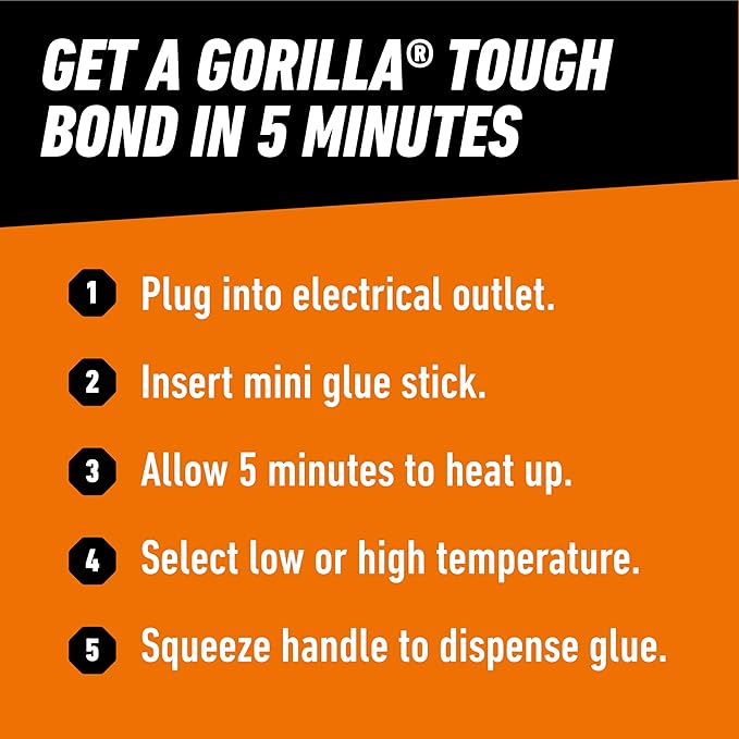 Gorilla Mini Hot Glue Gun Kit - Image 6