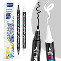 Betem Dual Tip Acrylic Paint Pens, Acrylic Markers by BetemArtWorld