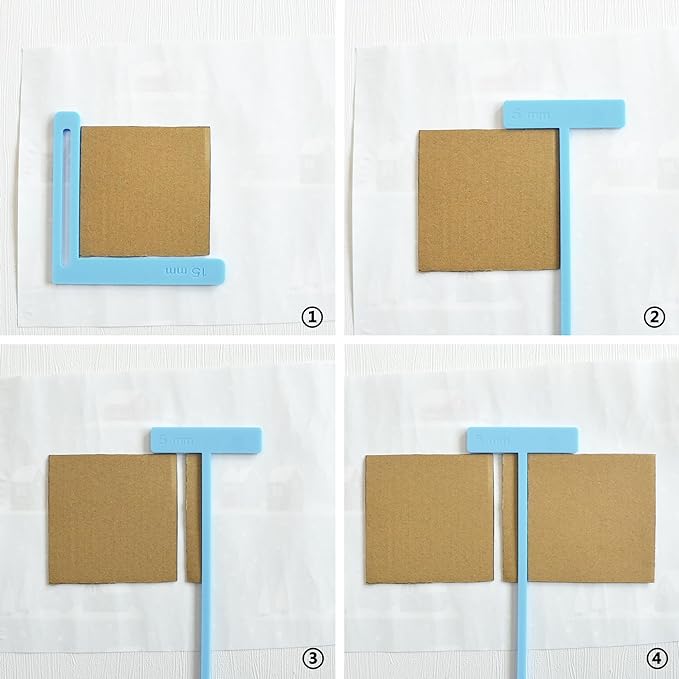 UPTTHOW 6Pcs Bookbinding Easy Scrapbooking Tool - Image 4