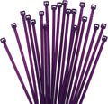XINGO 1000 PCS 6 inch Cable Zip Ties, 18lb Strength, Small Tie Wraps Self-Locking Nylon Zip Ties for Indoor and Outdoor Use (Purple)