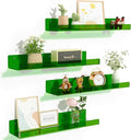 upsimples 4 Pcs 15" Acrylic Shelves by upsimples