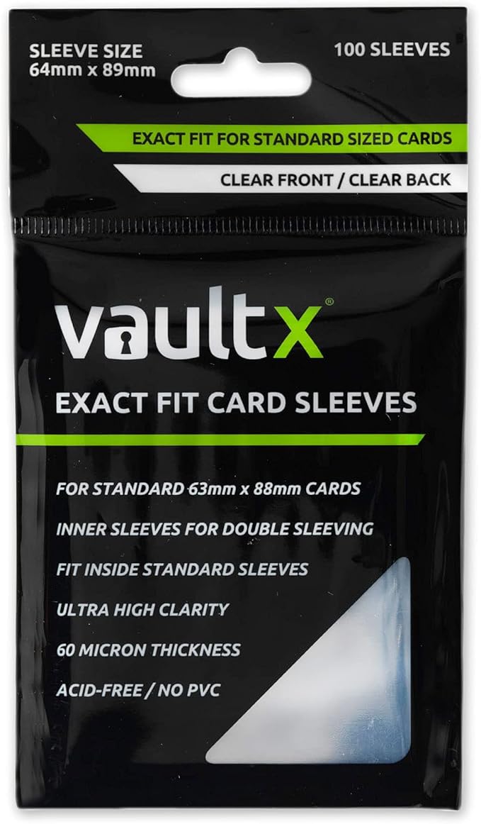Vault X Exact Fit Sleeves Perfect Inner Sleeves by VaultX
