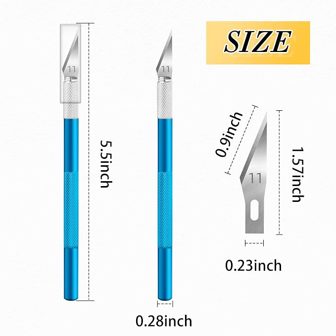 JTIEO Exacto Knife, Hobby Knife, 74 Pack - Image 6