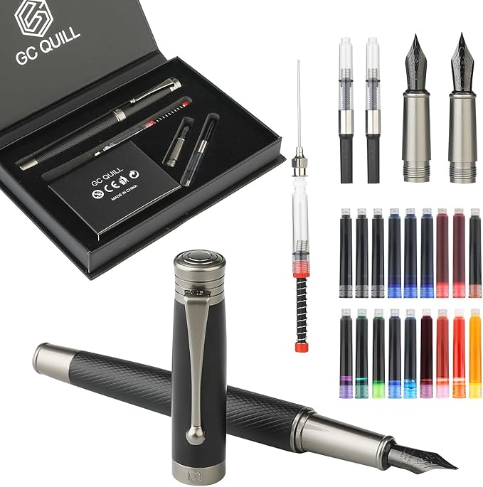 Fountain Pen Set by GC+QUILL
