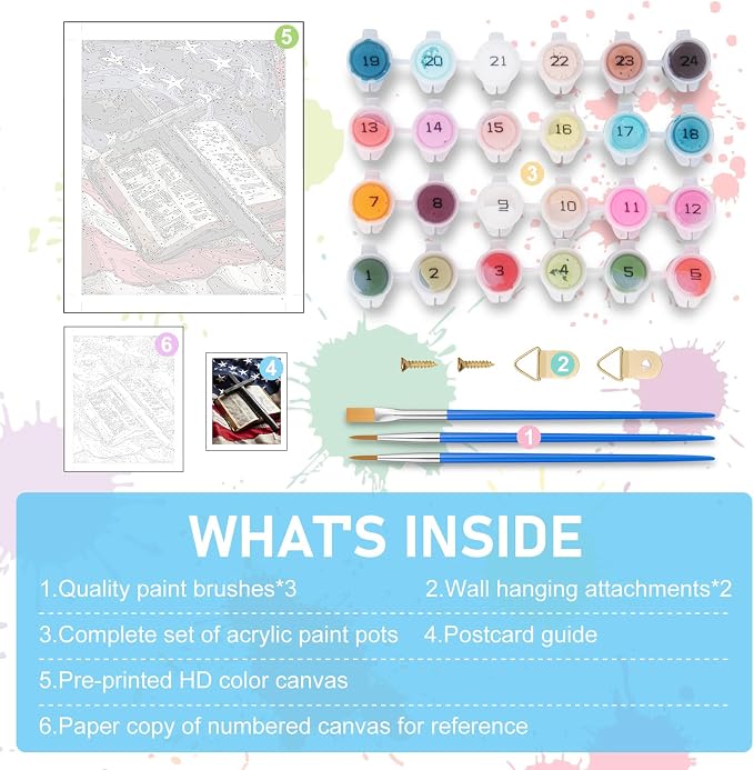 Paint by Numbers Kit for Adults - Image 5