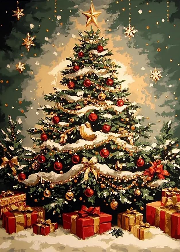 Christmas Stamped Cross Stitch Kits by WUSARPLY