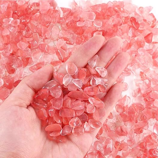 1 Lb Decorative Glass Pebbles Irregular Shaped Stones Small Tumbled Chip - Image 6