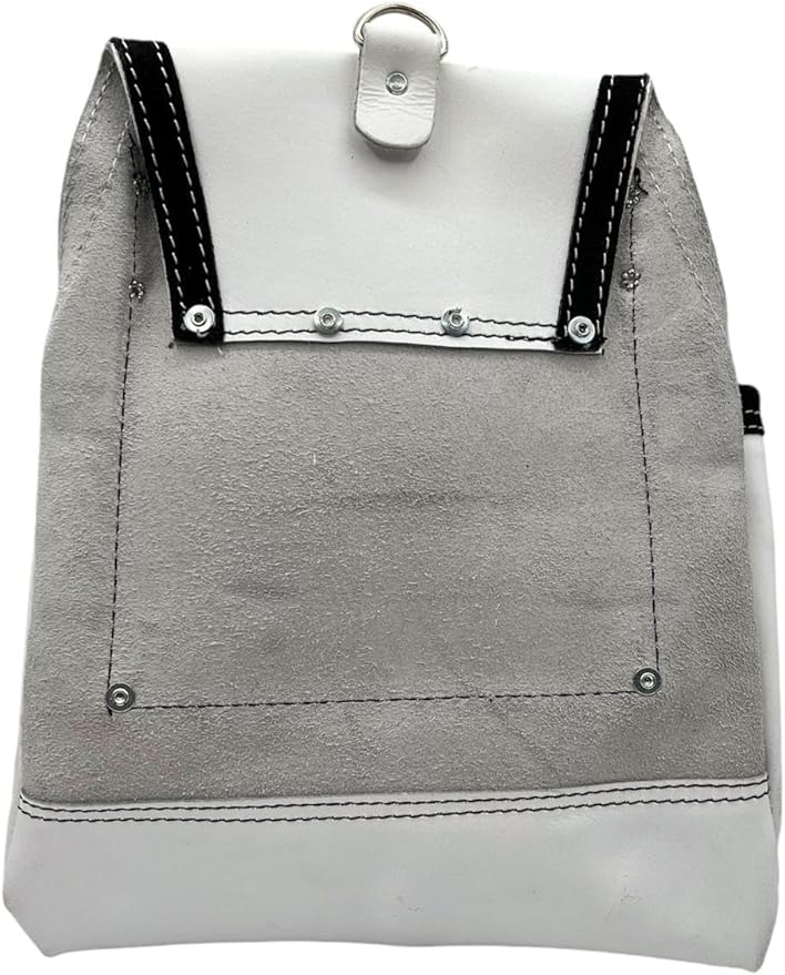 Professional Leather Tool Bag, Top-Grain Leather, Organizer, Protects Tools, Enhances Work Efficiency
