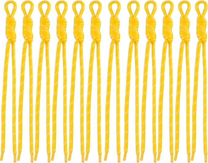 Paracord Keychain Paracord Bag Charm 12pcs Braided Nylon Rope Keychain Cord by Cmidy