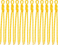 Paracord Keychain Paracord Bag Charm 12pcs Braided Nylon Rope Keychain Cord by Cmidy