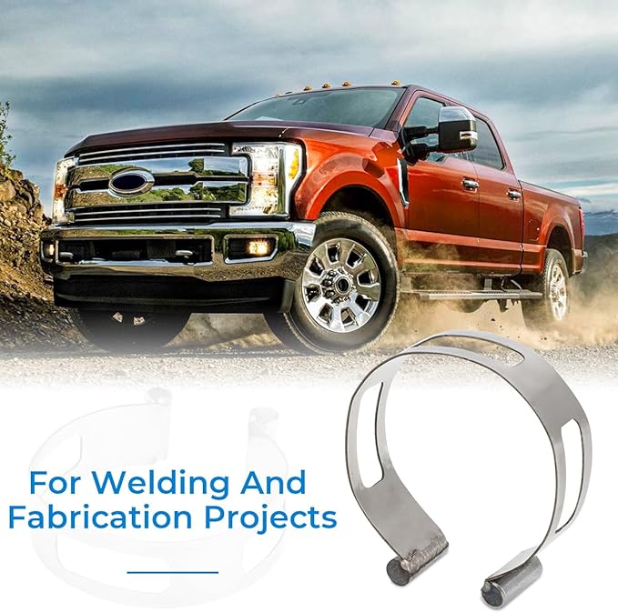 3" (76.1mm) Stainless Exhaust Tacking Band Clamp-On For Welding Fabrication