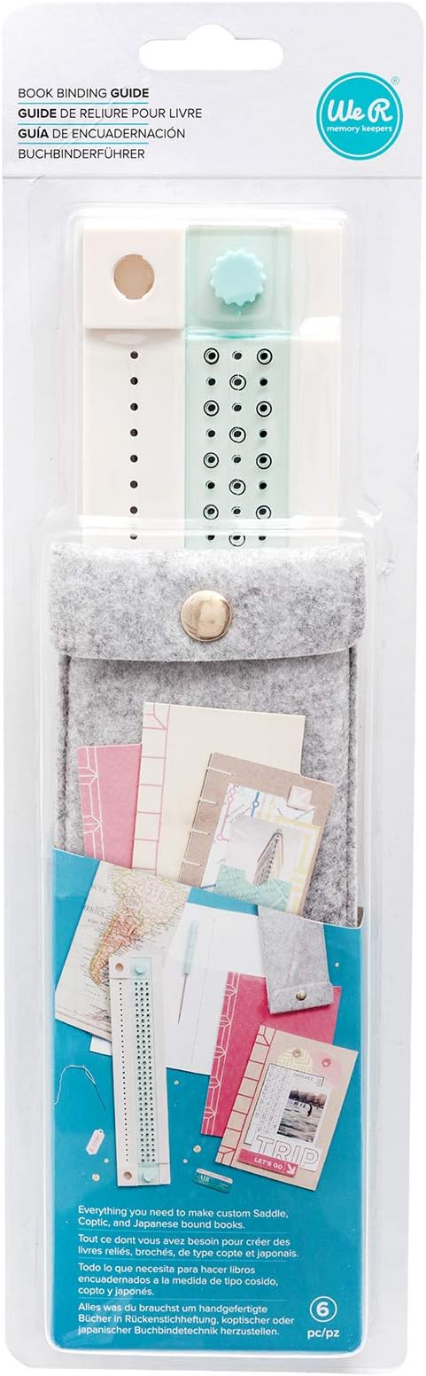 We R Memory Keepers, Journal Book Binding Punch Guide Set, Includes Guide - Image 2